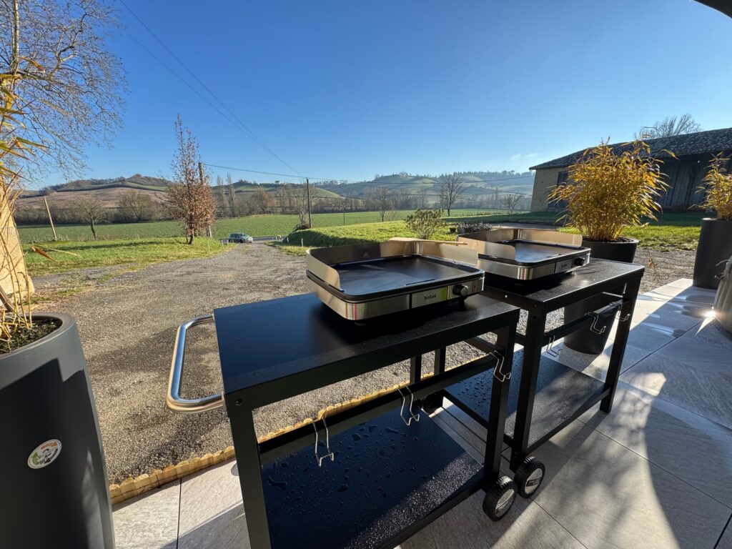 La Maison — Planchas en terrasse